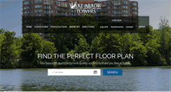 Desktop Screenshot of lakearbortowers.com